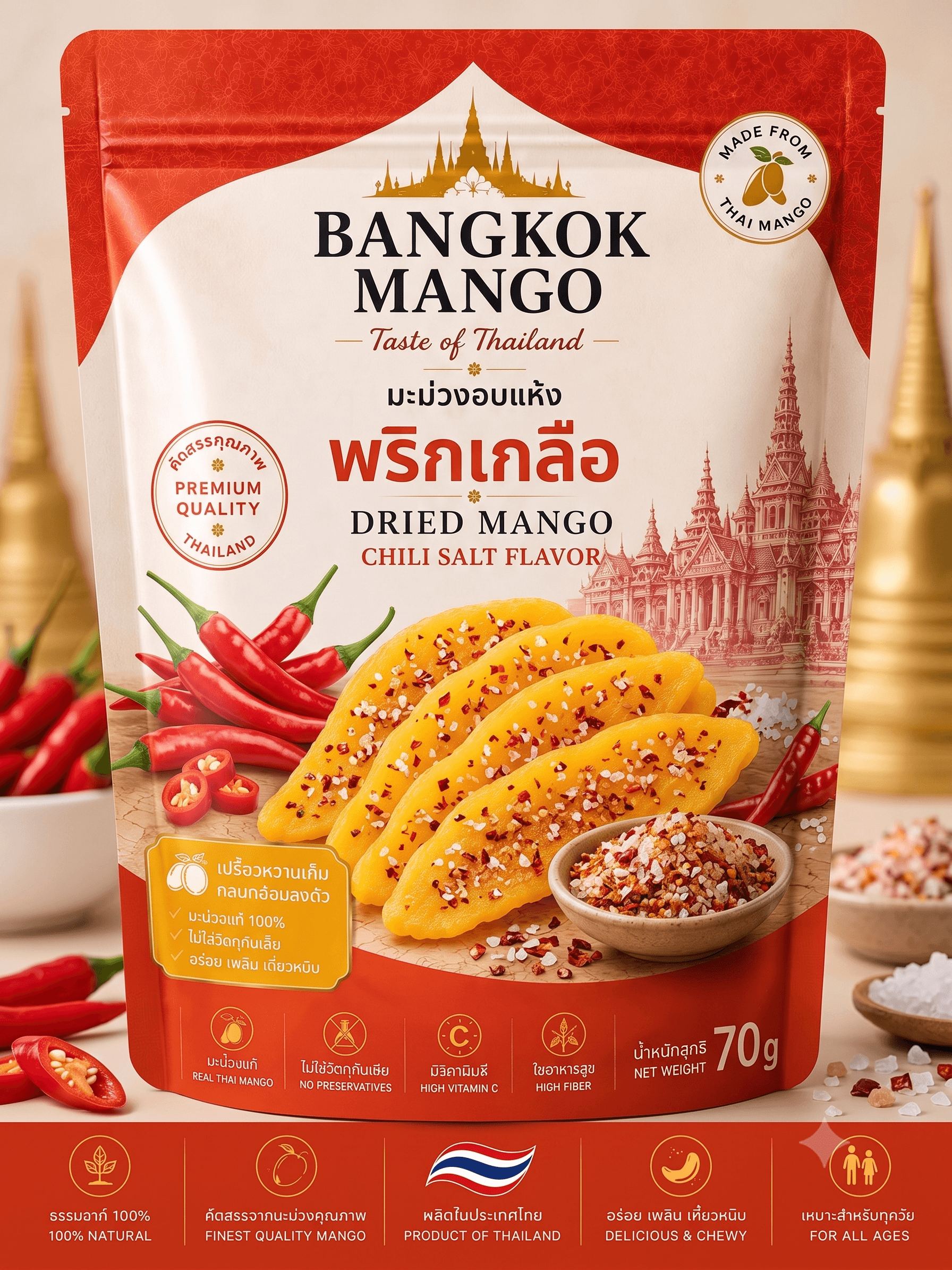 Chili Salt dried mango