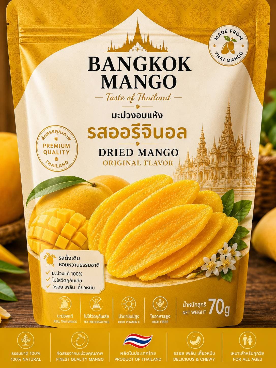 Original dried mango