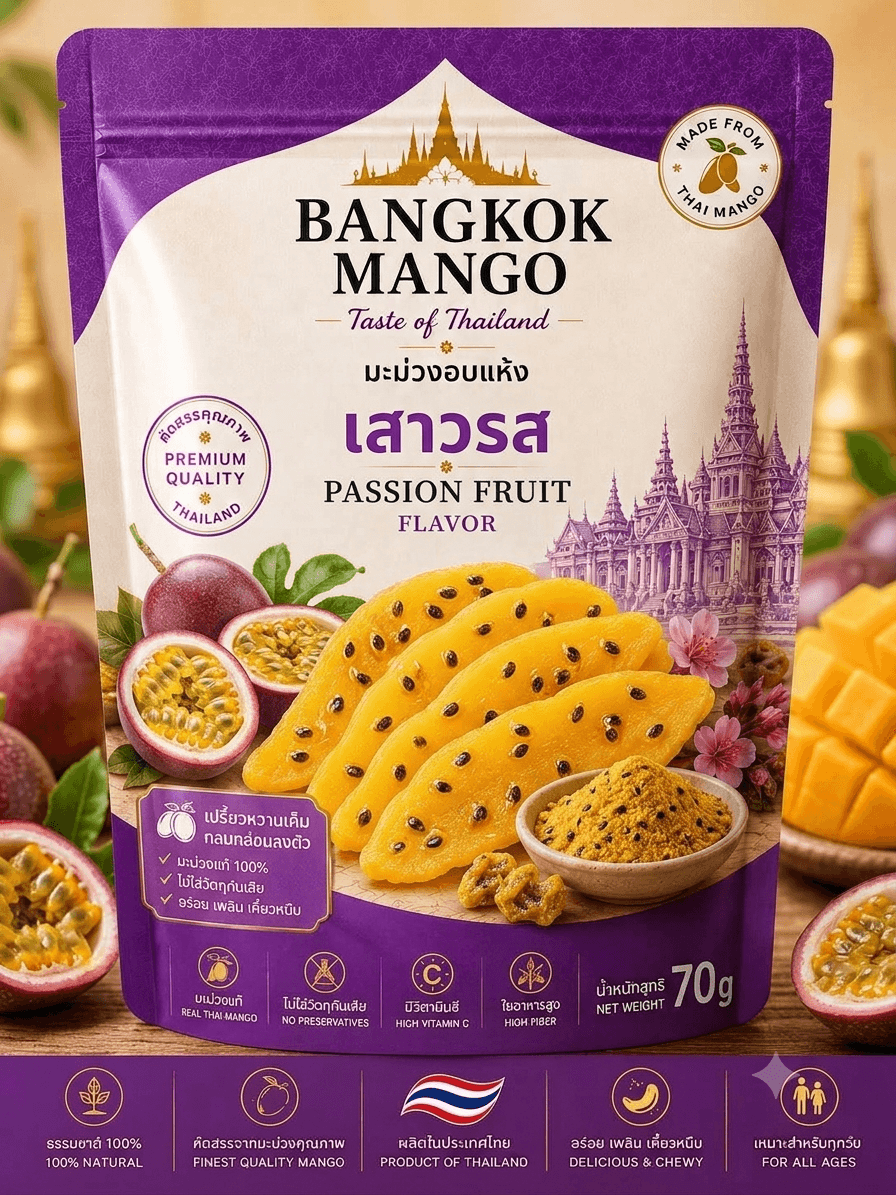 Passion Fruit dried mango